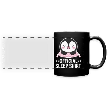 Penguin Penguins Animal - Full Colour Panoramic Mug - black - Front