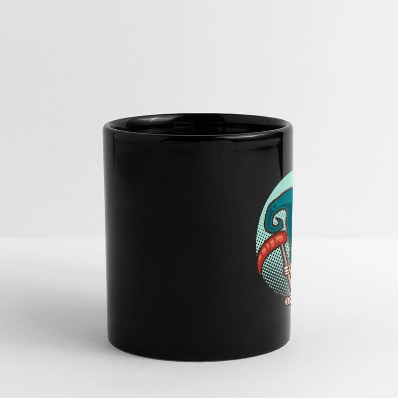 Evil Rabbit Evil Hasi Funny Rabbit Gift Full Colour Panoramic Mug