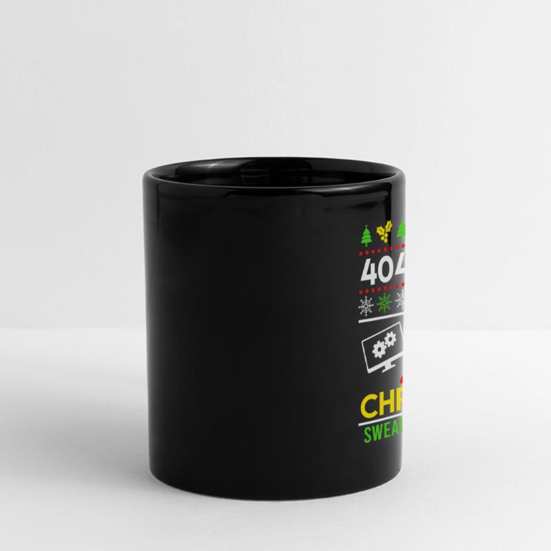 404 Error Ugly Chritsmas Coder Programmer Code Full Colour Panoramic Mug