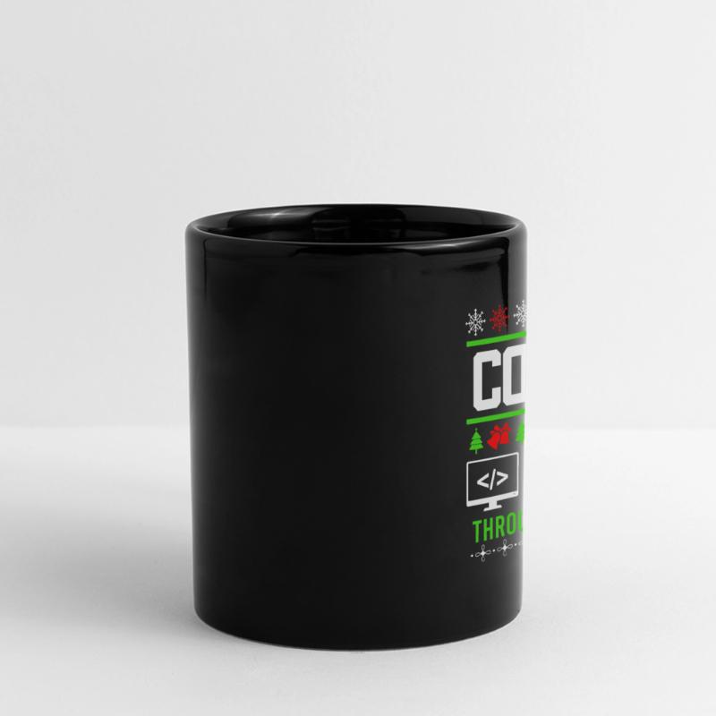Programmer Christmas Ugly Christmas Coding Full Colour Panoramic Mug