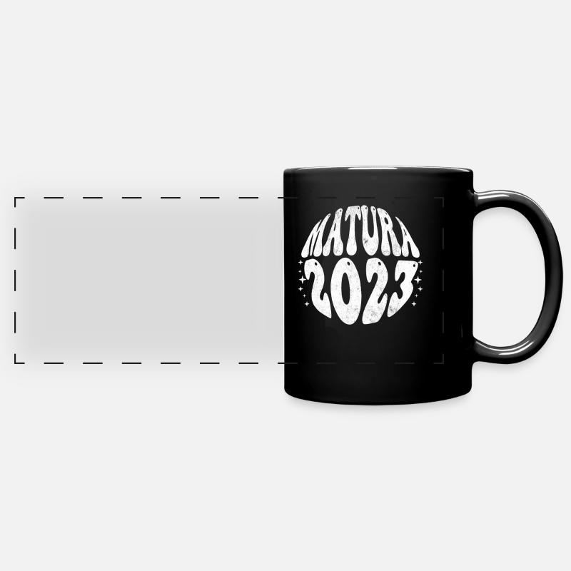 Matura 2023 Level complete Matura - Panorama-Tasse farbig - Schwarz