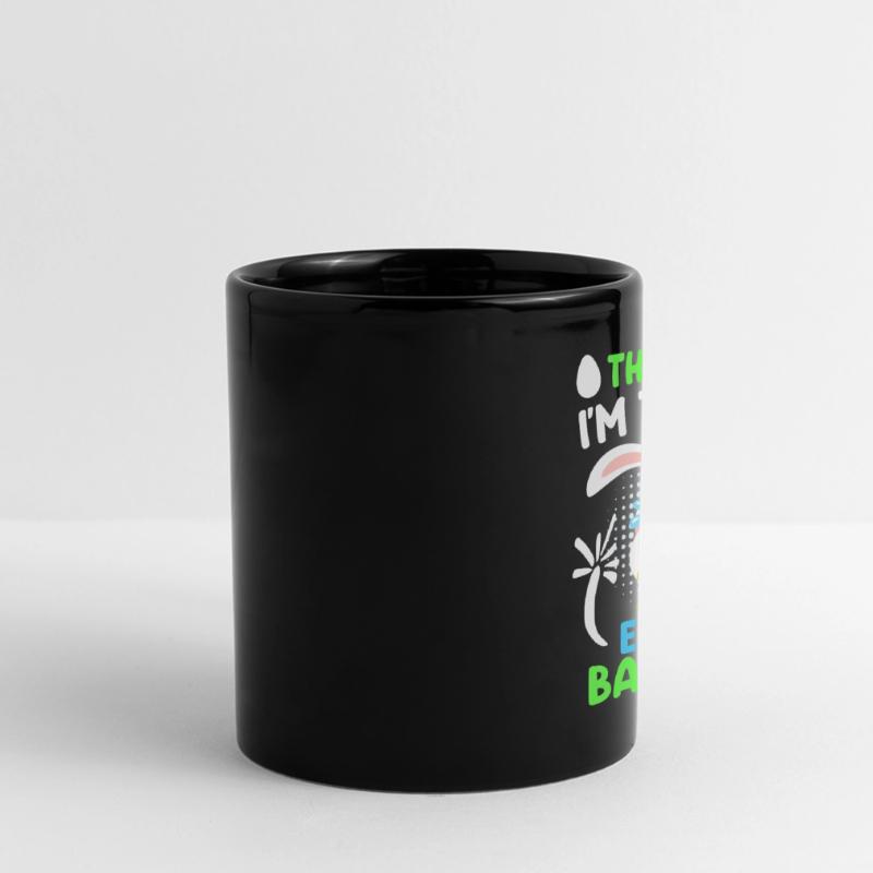 Easter Bunny Easter Basket Bunny Easter Eggs Full Colour Panoramic Mug