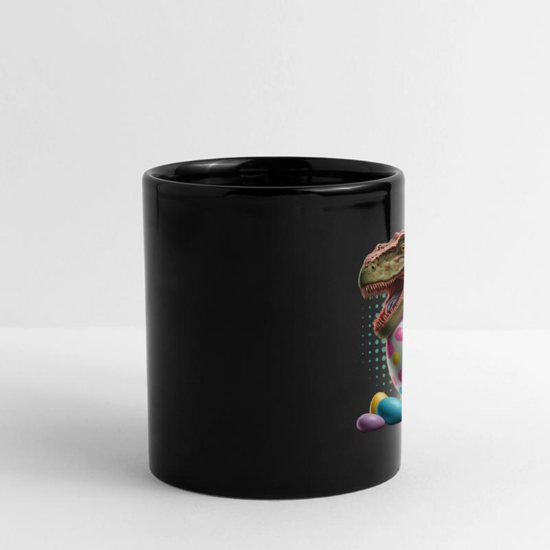 Eggspert Egg Hunt Dinosaur Easter Eggs Full Colour Panoramic Mug