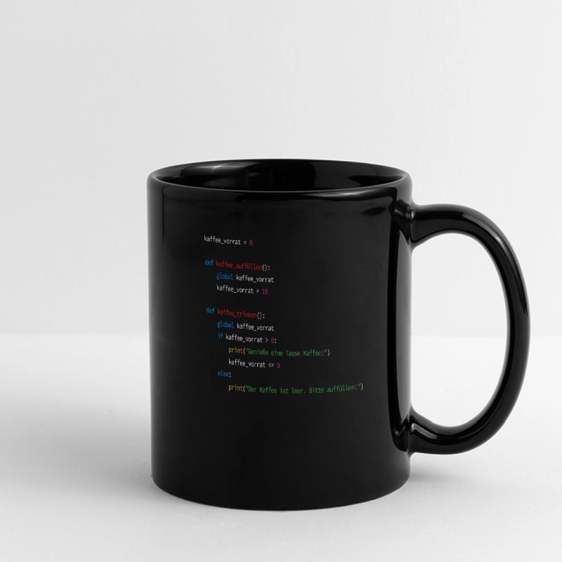 Programmierer Informatiker Nerd Softwareingenieur Panorama-Tasse farbig