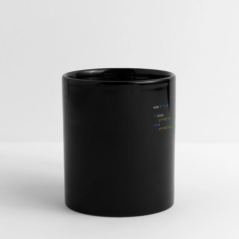 Programmierer Informatiker Nerd Softwareingenieur Panorama-Tasse farbig