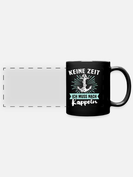 Kappeln Kappelner - Panorama-Tasse farbig - Schwarz