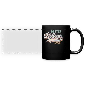 Collègues de travail Meilleur collègue de tous les temps - Mug panoramique uni - noir - Devant