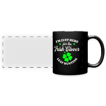 Irish Ireland St. Patrick's Day - Full Colour Panoramic Mug - black - Front