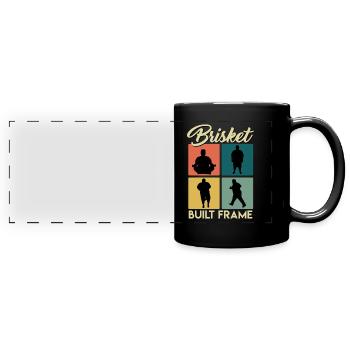 Fleischfresser BISKET BUILT FRAME BBQ - Panorama-Tasse farbig - Schwarz - Vorne