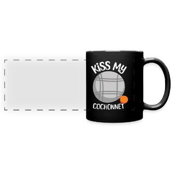 Boule Sayings - Full Colour Panoramic Mug - black - Front