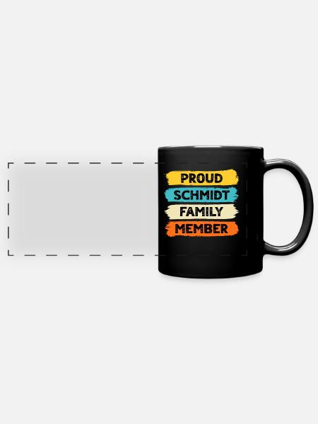 Stolzer Schmidt - Panorama-Tasse farbig - Schwarz