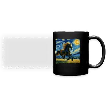 Traber Starry Night - Panorama-Tasse farbig - Schwarz - Vorne