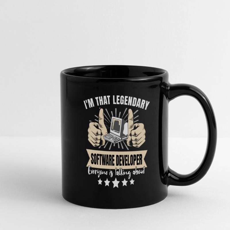 Legendary Software Developer Full Colour Panoramic Mug
