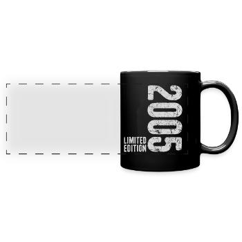 20th Birthday Young Girls 20 Years 2005 - Full Colour Panoramic Mug - black - Front