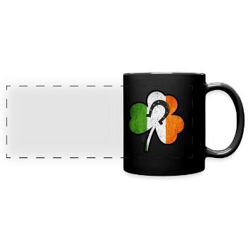 St Patricks Day - Full Colour Panoramic Mug - black - Front