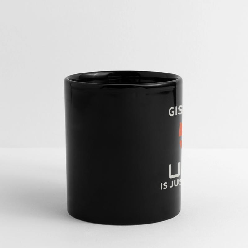 GIS Undo Fantasy Data Mapping Errors Full Colour Panoramic Mug