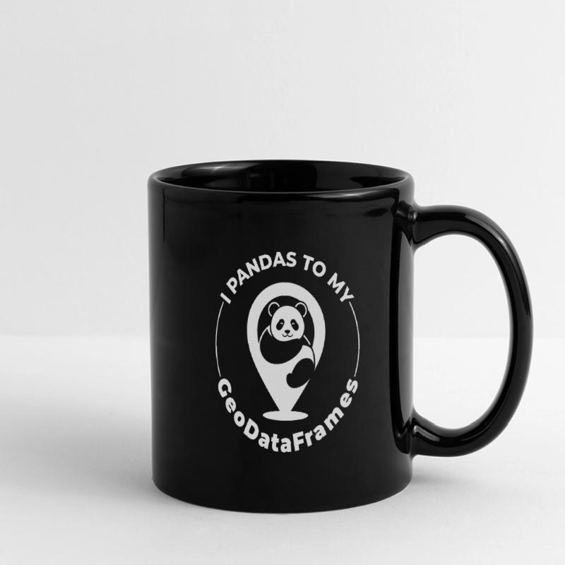 GeoDataFrames Pandas GIS Python Programmierung Panorama-Tasse farbig