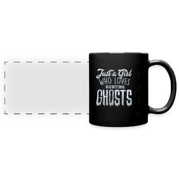 ghosts - Full Colour Panoramic Mug - black - Front