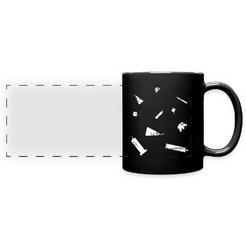 Pyro Collection - Panorama-Tasse farbig - Schwarz - Vorne