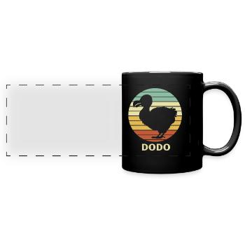 dodo - Full Colour Panoramic Mug - black - Front