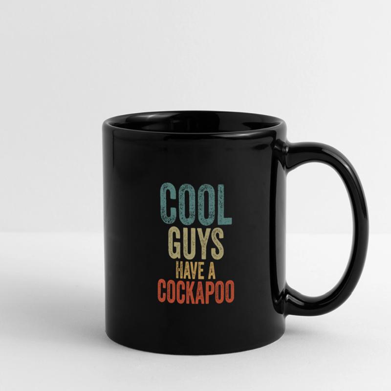 Cool Guys have a cockapoo Full Colour Panoramic Mug