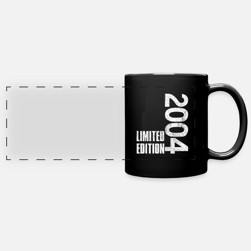 18th Birthday Young Girls 18 Years 2004 Funny - Full Colour Panoramic Mug - black