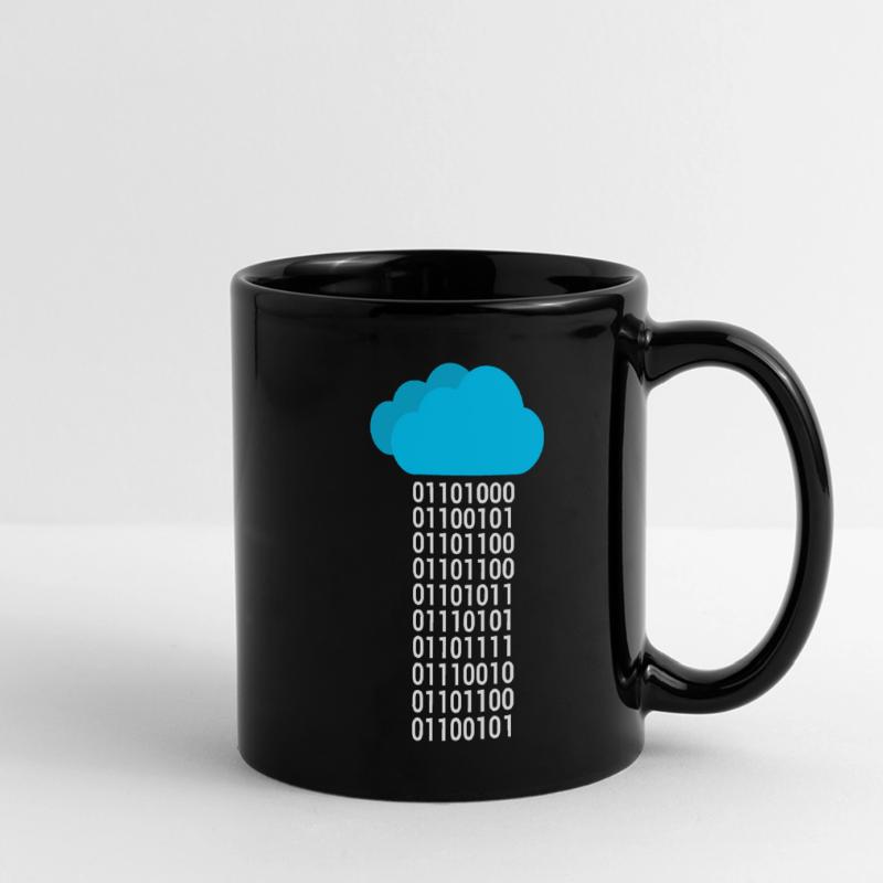 Computer Science Big Data Cloud Computing Full Colour Panoramic Mug