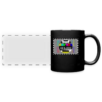 1980 - Mug panoramique uni - noir - Devant