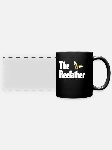 Imker - Panorama-Tasse farbig - Schwarz