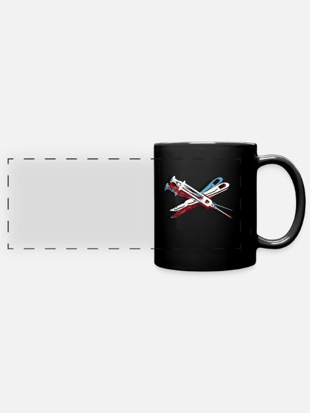 Chirurg - Panorama-Tasse farbig - Schwarz
