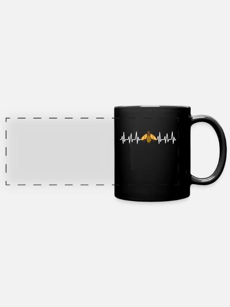 Imker - Panorama-Tasse farbig - Schwarz