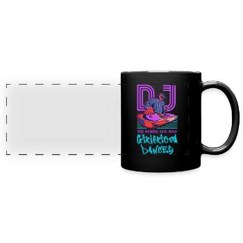 DISC JOCKEY - Full Colour Panoramic Mug - black - Front
