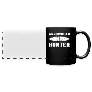 Arrowhead Hunter Arrowhead Hunting Arrowhead - Full Colour Panoramic Mug - black - Front