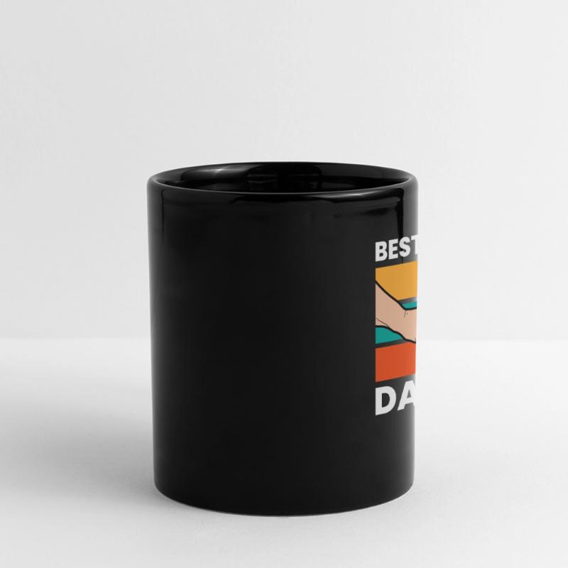 Cavapoo Hund Papa Cavoodle Bester Cavapoo Papa Panorama-Tasse farbig