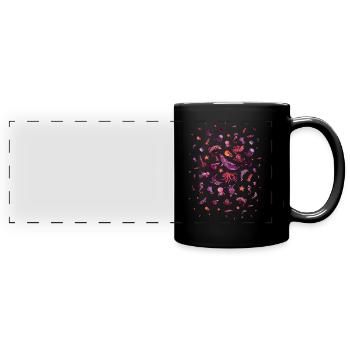 Marine animal Marine animal Aquarist - Full Colour Panoramic Mug - black - Front