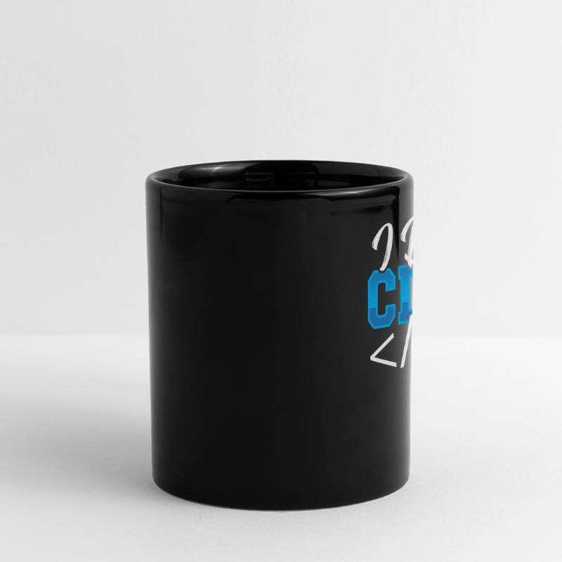 Programming I Love My Clean Code Web Developer Full Colour Panoramic Mug