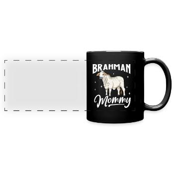 Brahman Mommy - Brahman Beef - Mug panoramique uni - noir - Devant