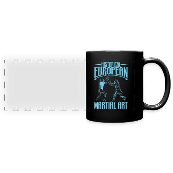 Combat à l’épée - HEMA - Mug panoramique uni - noir - Devant