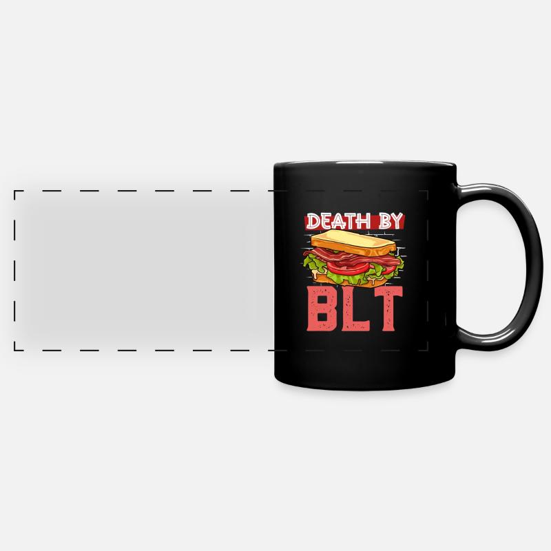Mort par BLT - Mug panoramique uni - noir