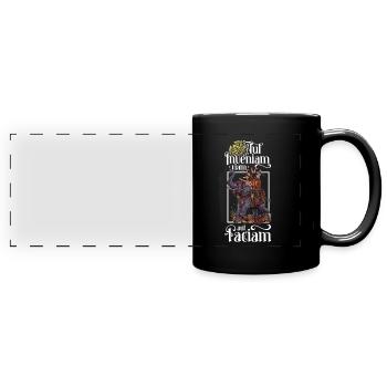 Hannibal - Aut inveniam viam aut faciam - Mug panoramique uni - noir - Devant