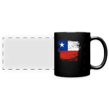 Chili - Mug panoramique uni - noir - Devant