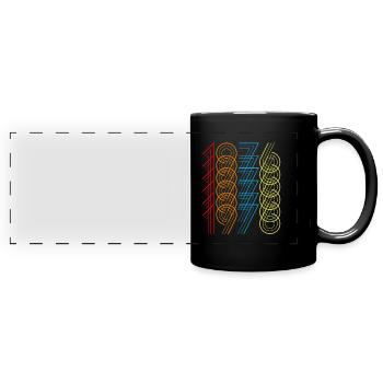 1976 - Full Colour Panoramic Mug - black - Front