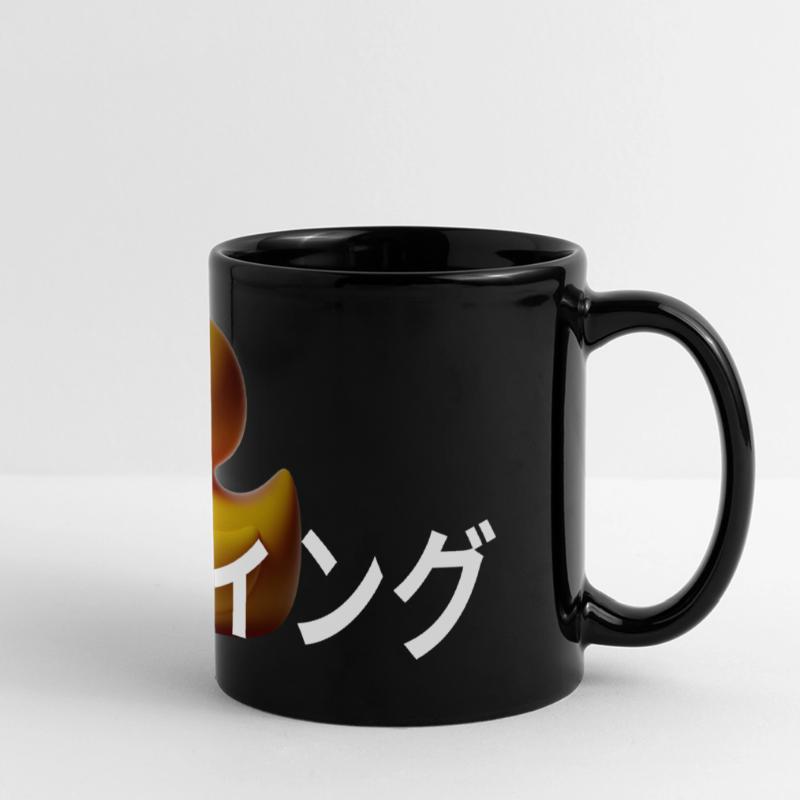 LUZILLION CODER COUTURE, RUBBER DUCK DEBUGGING Full Colour Panoramic Mug