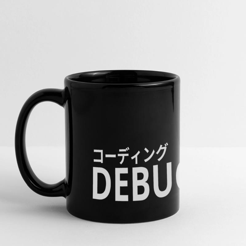 LUZILLION CODER COUTURE, RUBBER DUCK DEBUGGING Full Colour Panoramic Mug