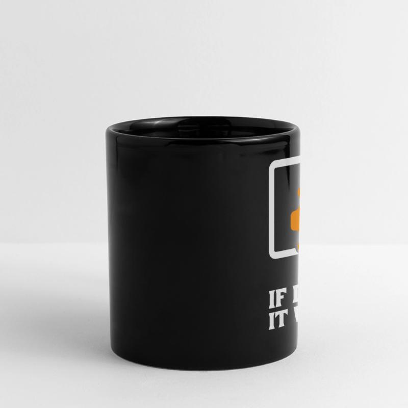 Technischer Support Computertechniker Technischer Panorama-Tasse farbig