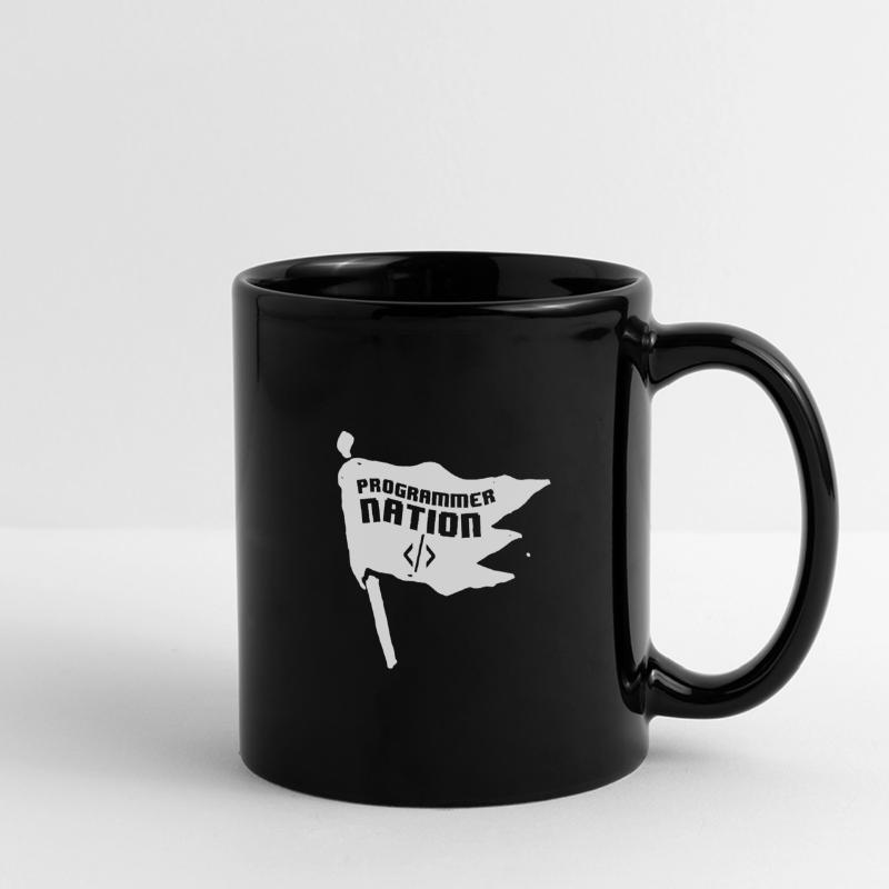 Programmierer Coder Software Entwickler Panorama-Tasse farbig