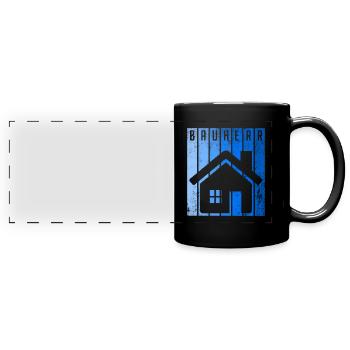 Client Construction Manager - Full Colour Panoramic Mug - black - Front