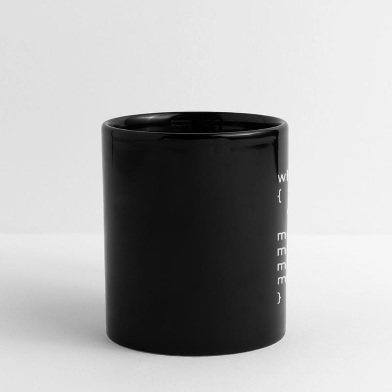 HTML Coding Coder Programmierer Programmierung PC Geschenk Panorama-Tasse farbig