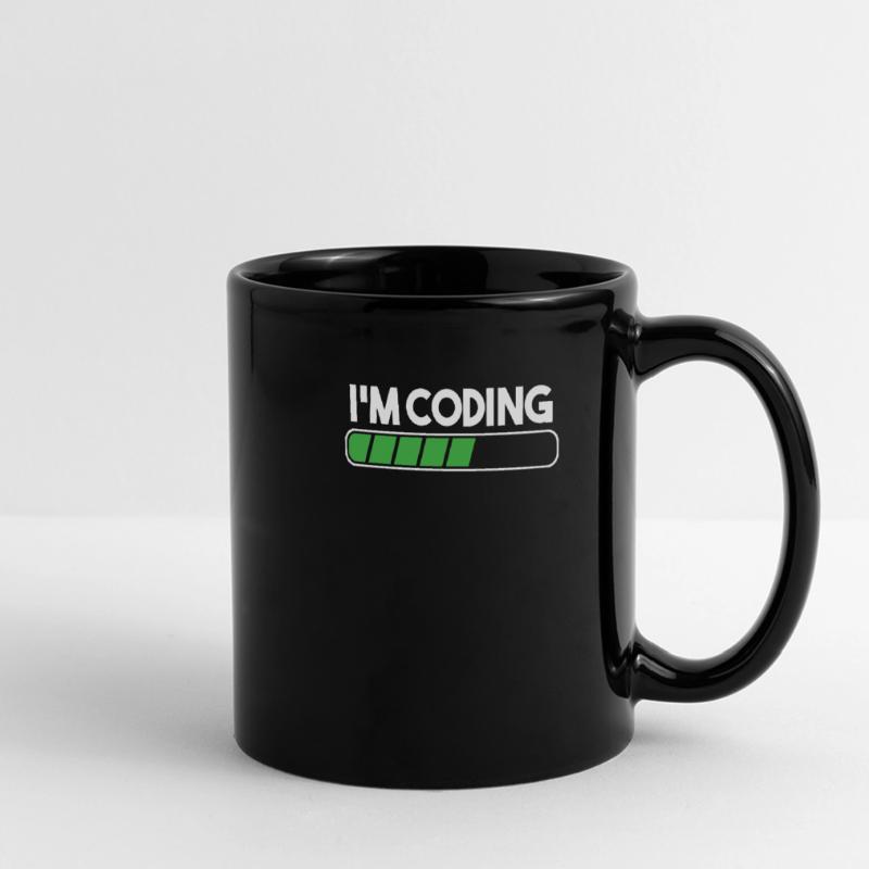 Coding Coder Programming Programmer Developer Gift Full Colour Panoramic Mug