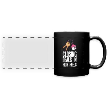 front 92671607972384608 - Full Colour Panoramic Mug - black - Front